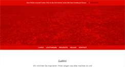 Desktop Screenshot of lakkii.com