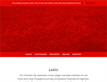 Tablet Screenshot of lakkii.com